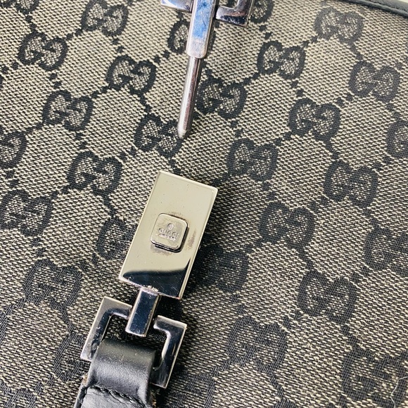 Gucci Jackie Large Tote Bag with Certificate of Authenticity Early 2000 Vintage - Picture 13 of 17